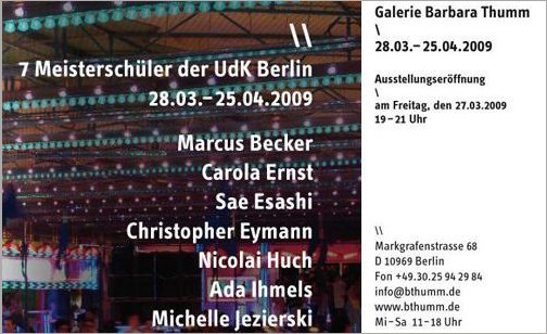 at barbara thumm 2009