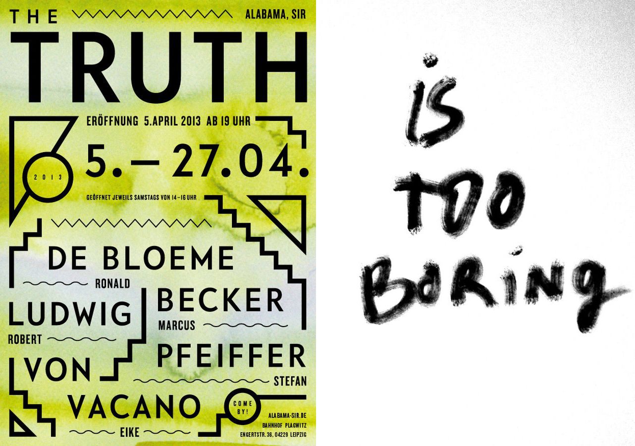 the truth is too boring