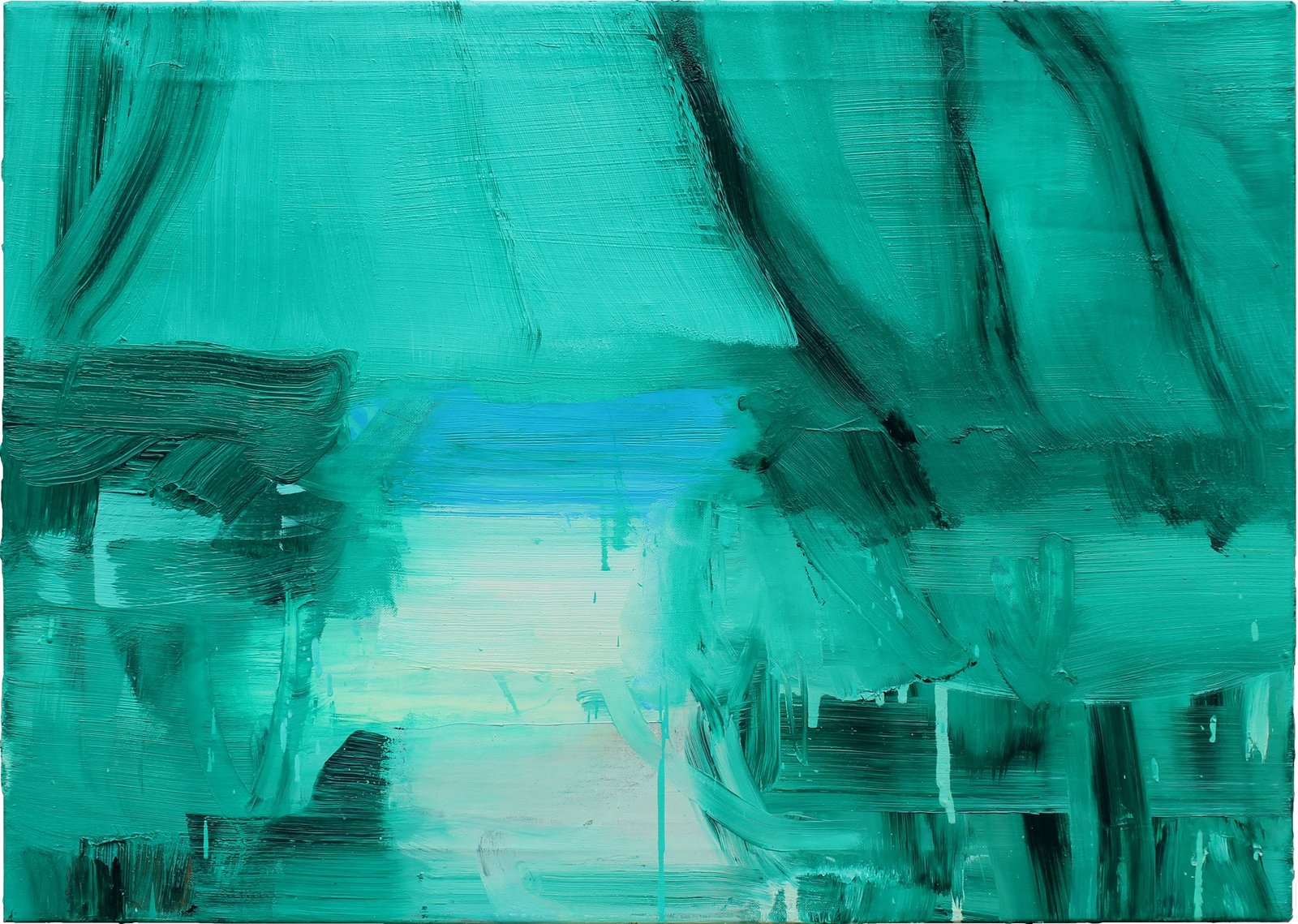 Strandbild grün